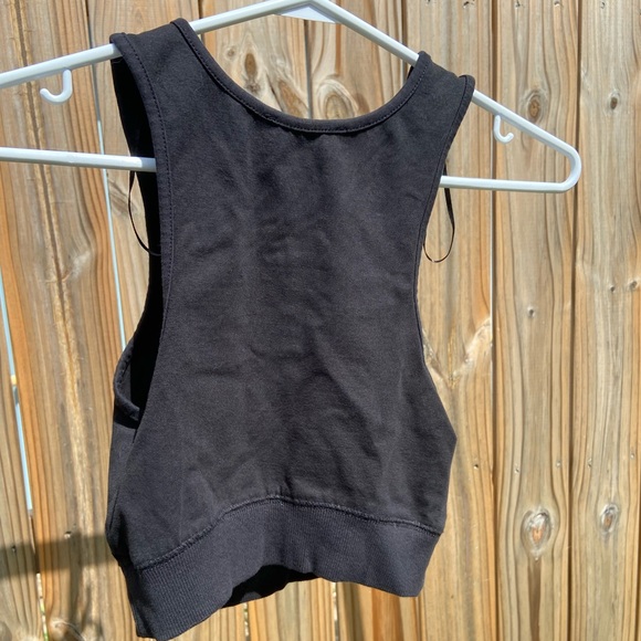 Black Zara crop tank size S - Picture 3 of 3